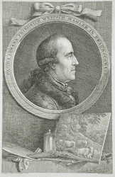 Portrait of Pascha Johann Friedrich Weitsch Mahler in Braunschweig
