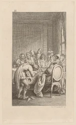 Title Copperplate for "Gil Blas of Santillana", Volume 2