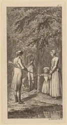 Title Engraving for Theodor Gottfried Hippel