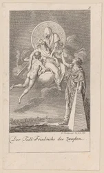 Death of Frederick II, plate 5 from the series “Six Great Events of the Penultimate Decade”