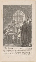 Death Sentence of the Princes Conrad of Swabia and Frederick of Austria, Plate 6 from the Series "Ancient, Medieval and Modern History"