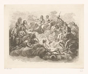 Gathering of the Gods on Olympus