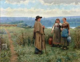 An Idle Moment 1890