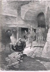 Don Pablo and the guard, from The Magazine of Art 1893, Cassell and Company