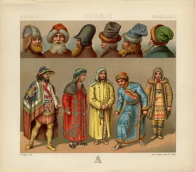 Russian Dress, 1880