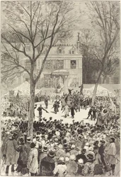 Popular Demonstration of February 27 to Celebrate the 80th Year of Victor Hugo