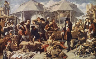 Peter the Great at Deptford Dockyard, London