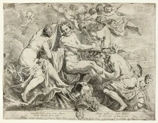 The Deification of Aeneas by Nymphs and Cupids