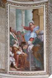 Jesus Preaching in the Temple