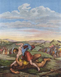 David Defeating Goliath