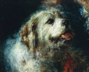 The Troubetzkoy Boys with a Dog (detail)