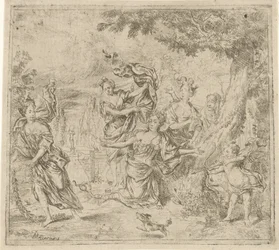 Eurydice Killed by a Snake