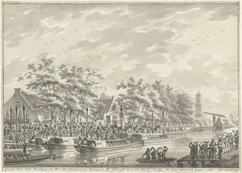 Arrival of the Amsterdammers in Utrecht, 1787