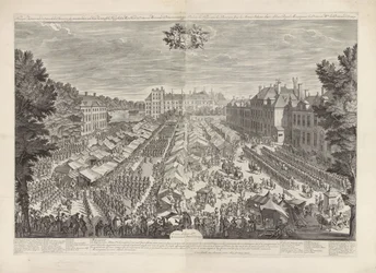 Hague Fair with the Prince and Princess of Orange, 1686