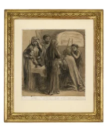 A Passover in the Household of Joseph and Zacharias, c.1850