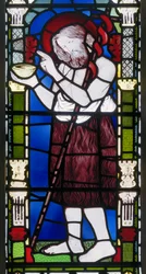 Banstead, All Saints, Morris Marshall & Faulkner & Co, DG Rossetti, John The Baptist