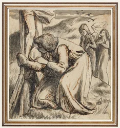 St. John Comforting the Virgin at the Foot of the Cross, c.1857-58