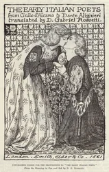 Unpublished Design for the Frontispiece to The Early Italian Poets