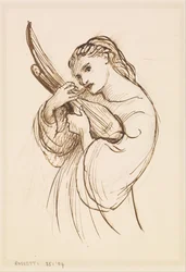 Girl with a Musical Instrument