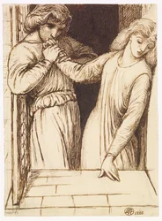 Hamlet and Ophelia - Compositional Study