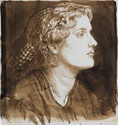 Portrait of Fanny Cornforth, c. 1860