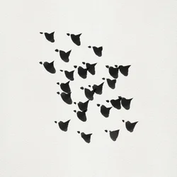 Minimalist Birds Flight