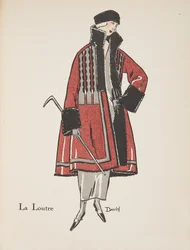 La Loutre, from a Collection of Fashion Plates