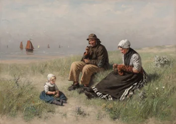 On the Sand in Scheveningen