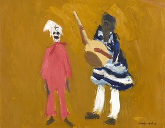 Musician and Clown, Le Grand Ballet de Senegal