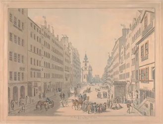 The High Street of Edinburgh from the East