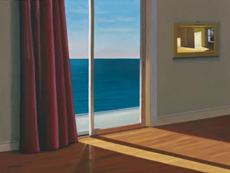 Sun in an Empty Room by the Sea