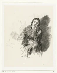 Study of a Pensive Woman