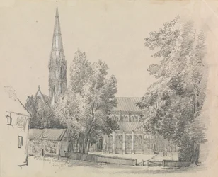 A View of Salisbury Cathedral