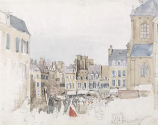 A French Market Place (c.1829)