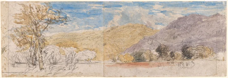 Mountainous Landscape, North Wales
