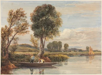 On the Thames, c. 1827-1829