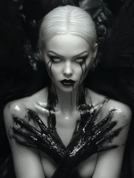 Fallen Angel Portrait