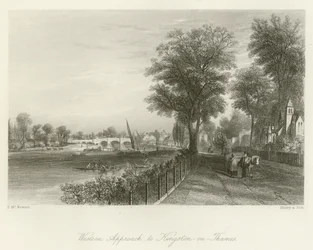 Western Approach to Kingston-on-Thames