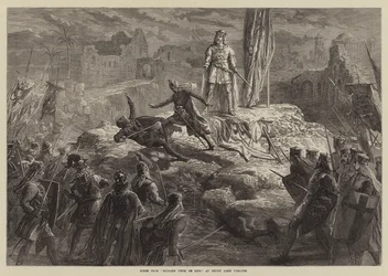 Scene from Richard Coeur de Lion, at Drury Lane Theatre