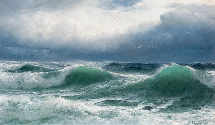 Stormy Sea with Translucent Breakers, 1894