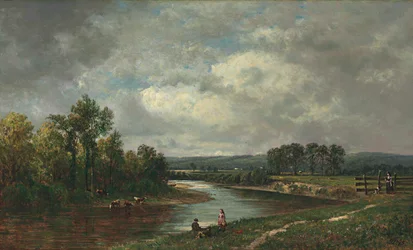 Connecticut River at South Lancaster, New Hampshire