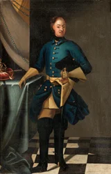 Portrait of King Charles XII of Sweden, c. 1716