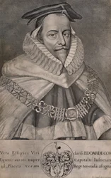 Sir Edward Coke, English lawyer, writer and politician, c1666