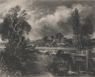 A Lock on the Stour, 1830