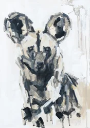 Painted Dog Portrait, 2020