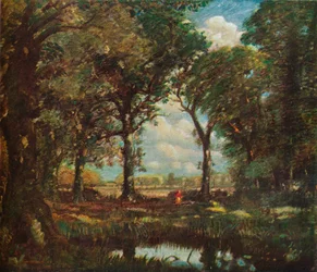 A Woodland Pool, c1905