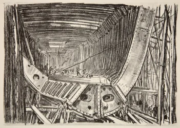 Building a standard ship, illustration from 