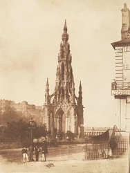 Edinburgh. The Scott Monument, 1843-47