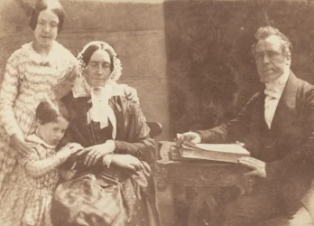 Rev Ebenezer Miller and family