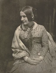 Camera Work: Lady in Flowered Dress